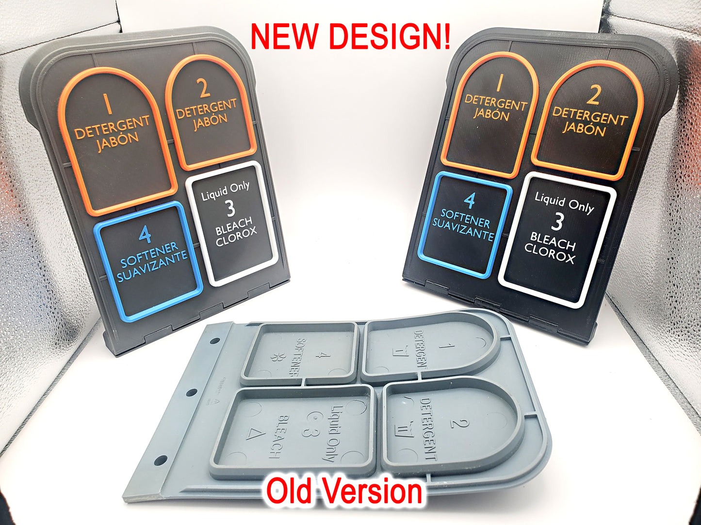 Custom Upgraded Flip Open Soap Supply Dispenser Lid